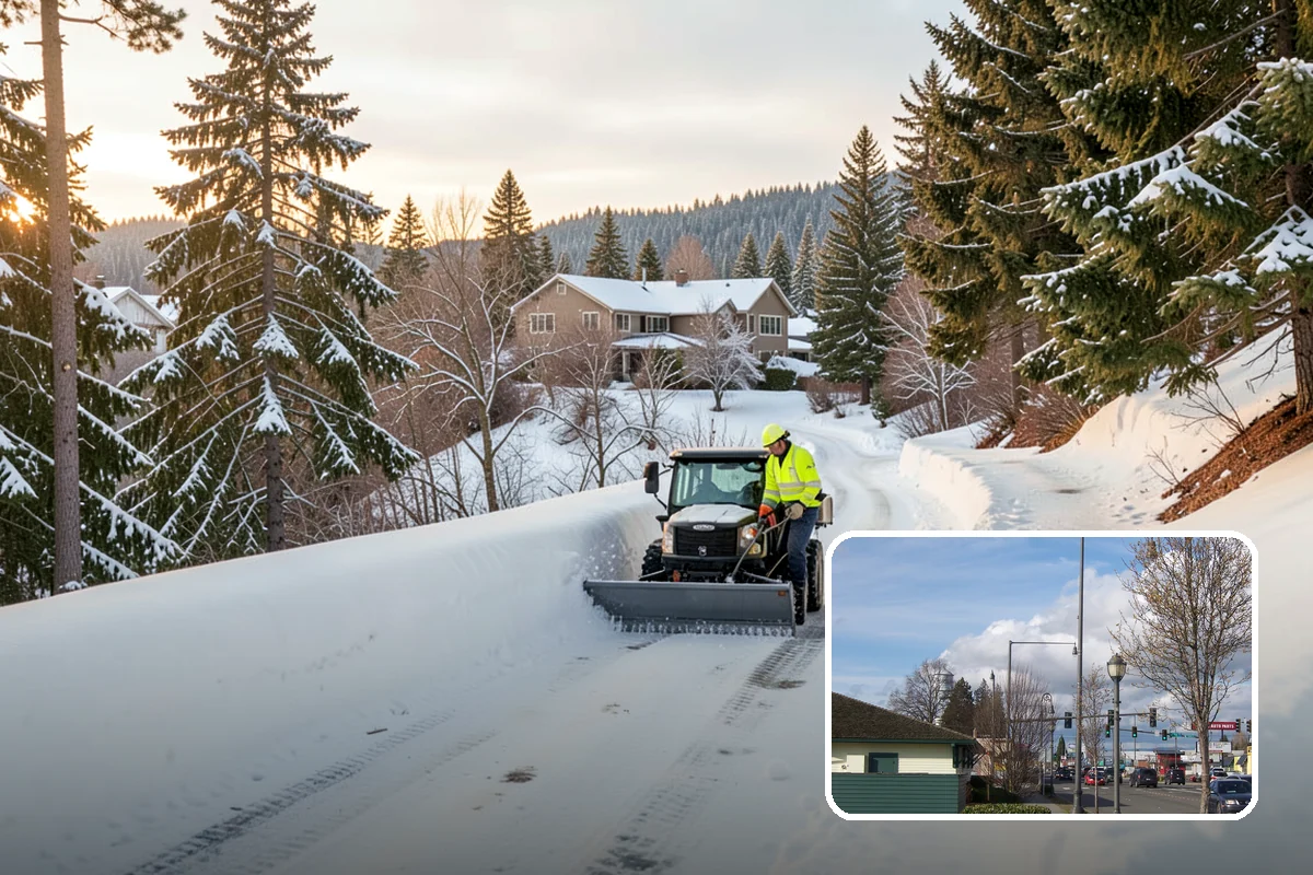 Front Walkway Snow Removal in Marysville, Snohomish County, WA - Keeps your primary entrance safe for family and guests
