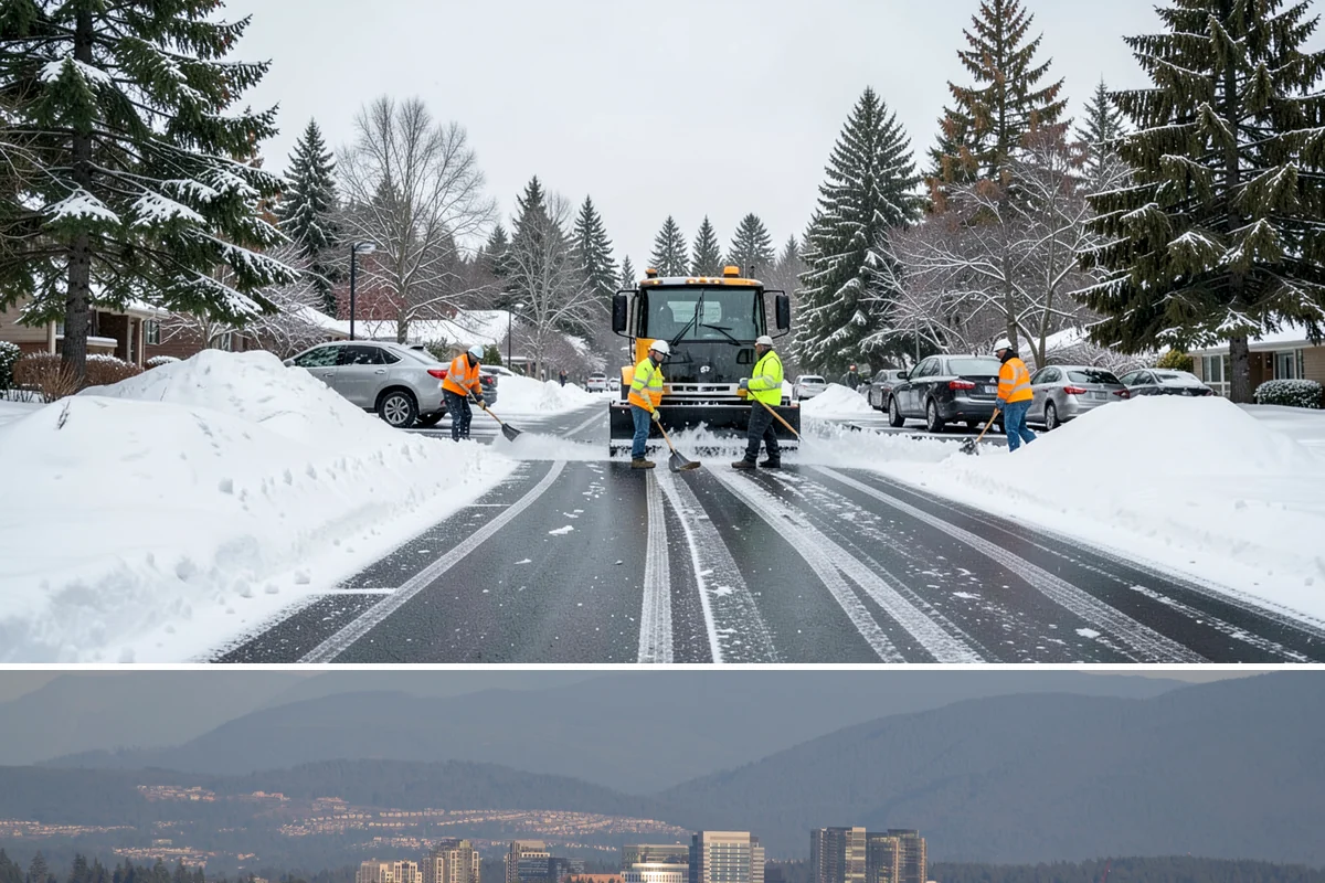 Front Walkway Snow Removal in Medina, King County, WA - Front walkways need attention from the first overnight accumulation through the late-winter freeze-thaw cycles that grip the...