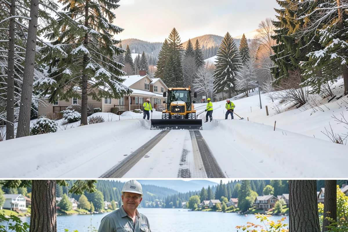 Front Walkway Snow Removal in Milton, King County, WA - Front walkways need attention from the first overnight accumulation through the late-winter freeze-thaw cycles that grip the...