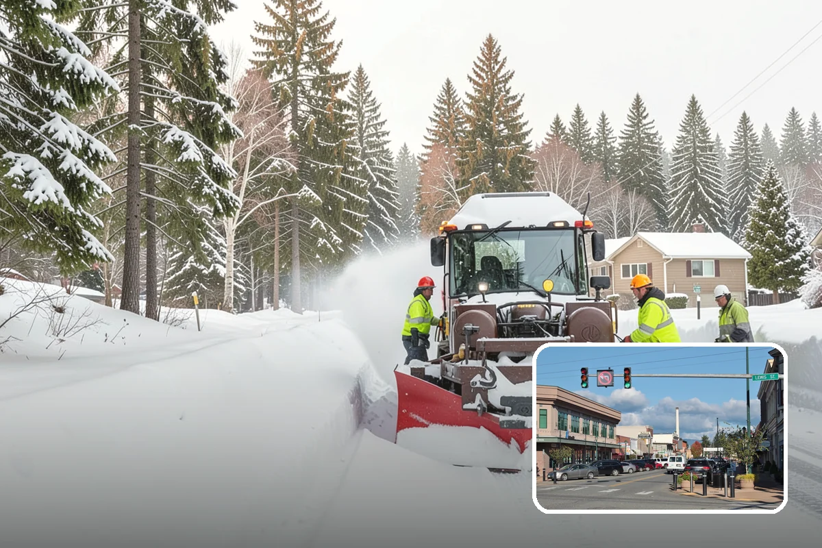 Front Walkway Snow Removal in Monroe, Snohomish County, WA - Keeps your primary entrance safe for family and guests