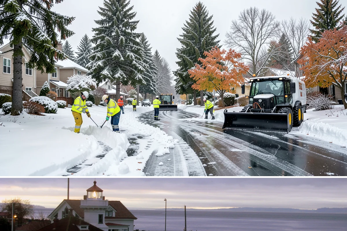Front Walkway Snow Removal in Mukilteo, Snohomish County, WA - Front walkways need attention from the first overnight accumulation through the late-winter freeze-thaw cycles that grip the...