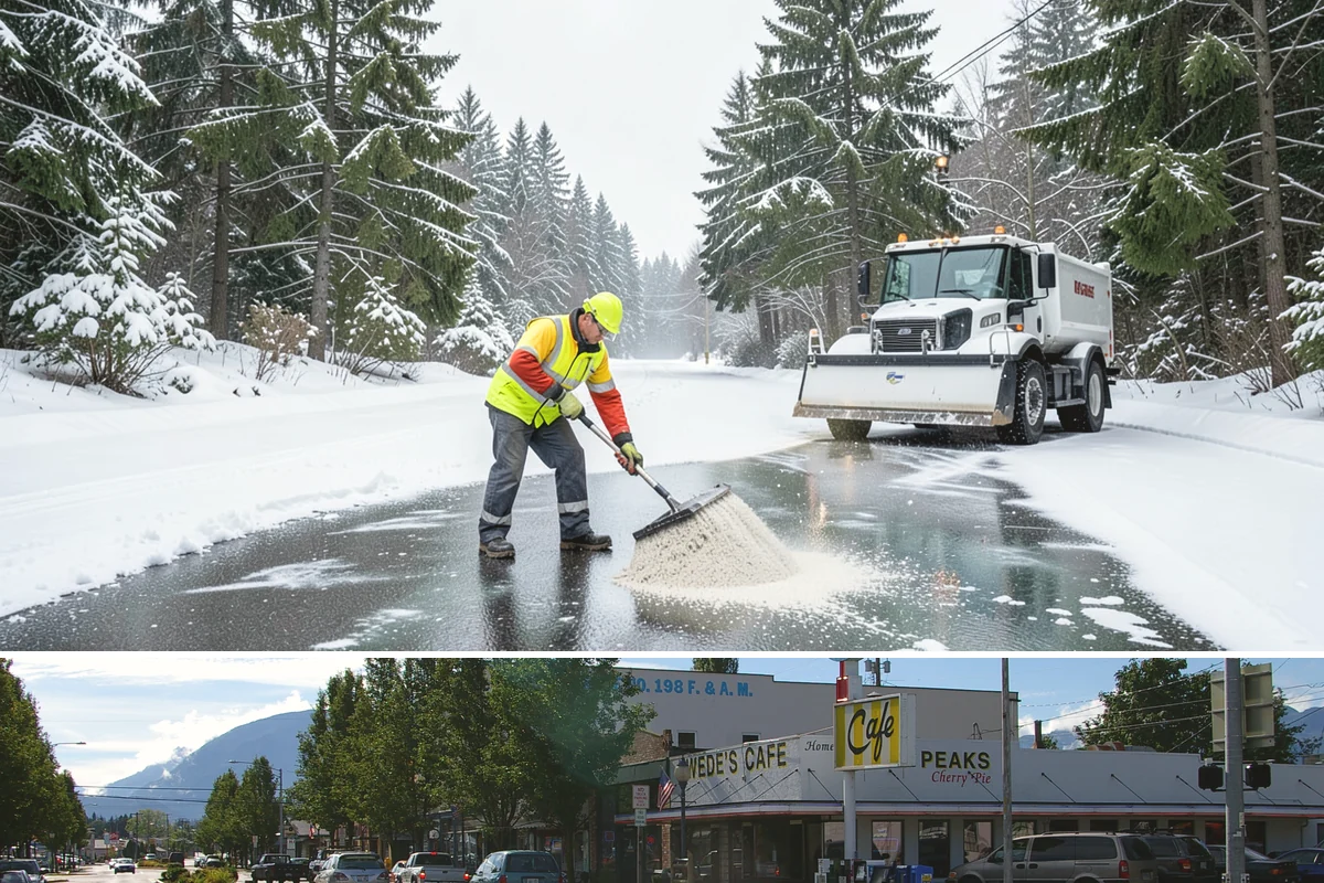 Front Walkway Snow Removal in North Bend, King County, WA - Front walkways need attention from the first overnight accumulation through the late-winter freeze-thaw cycles that grip the...
