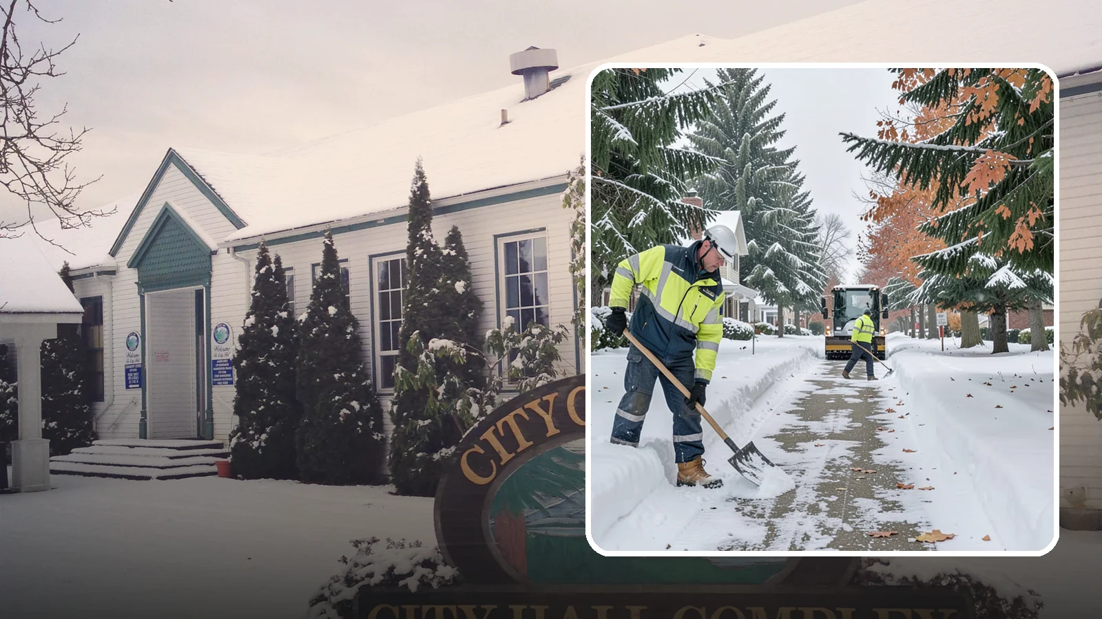 Front Walkway Snow Removal in Pacific, King County, WA - We clear the front walkway so your main path from street to door stays safe during Western Washington snow events.