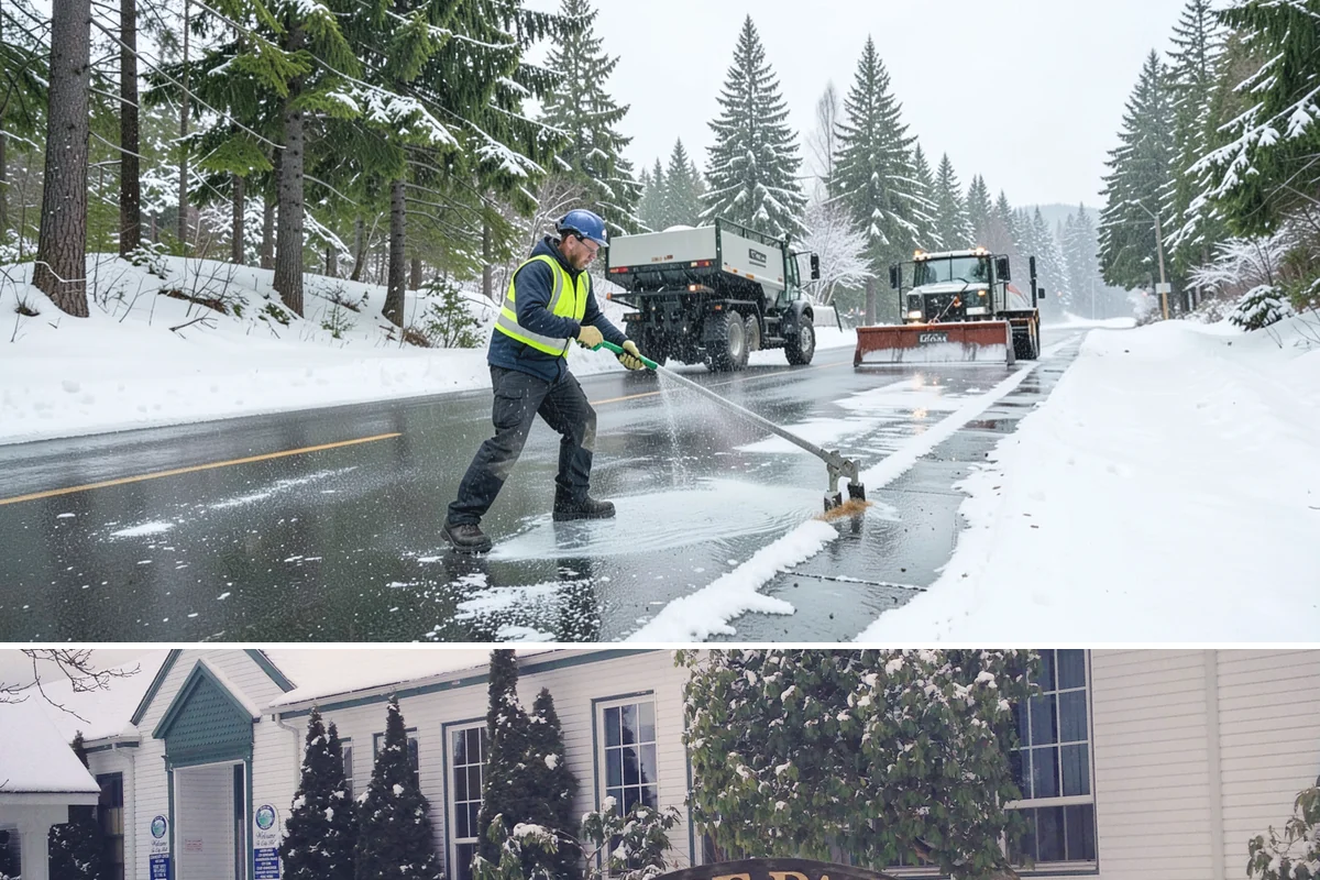Front Walkway Snow Removal in Pacific, King County, WA - Front walkways need attention from the first overnight accumulation through the late-winter freeze-thaw cycles that grip the...