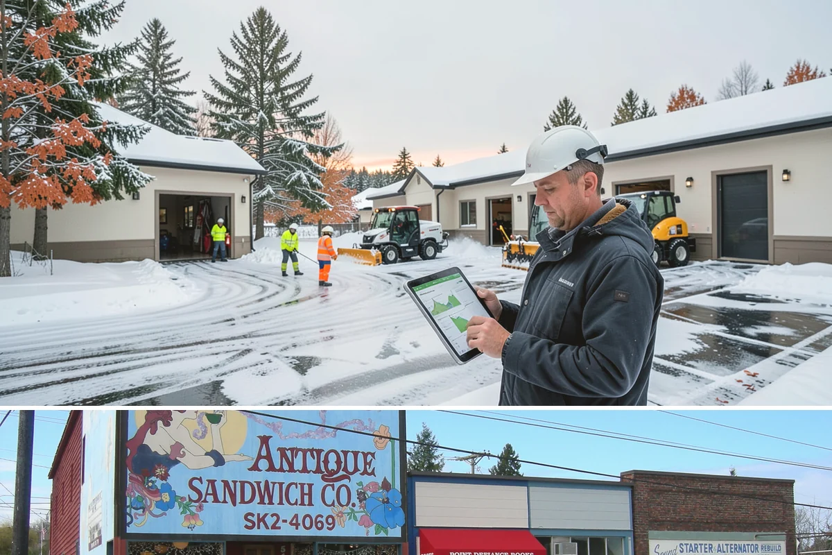Front Walkway Snow Removal in Ruston, Pierce County, WA - Front walkways need attention from the first overnight accumulation through the late-winter freeze-thaw cycles that grip the...