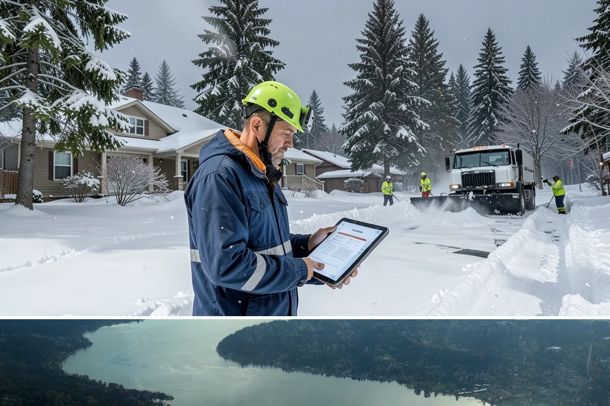 Front Walkway Snow Removal in Sammamish, King County, WA - Front walkways need attention from the first overnight accumulation through the late-winter freeze-thaw cycles that grip the...