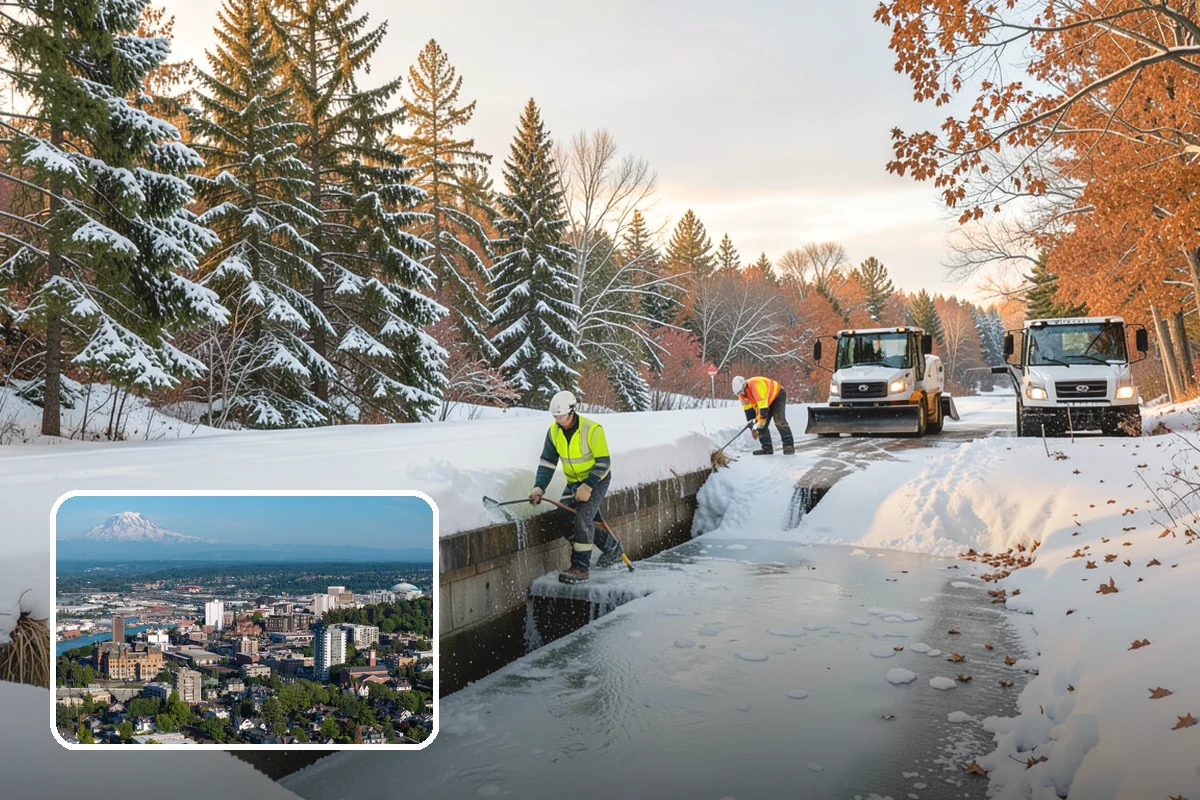 Front Walkway Snow Removal in Tacoma, Pierce County, WA - Keeps your primary entrance safe for family and guests