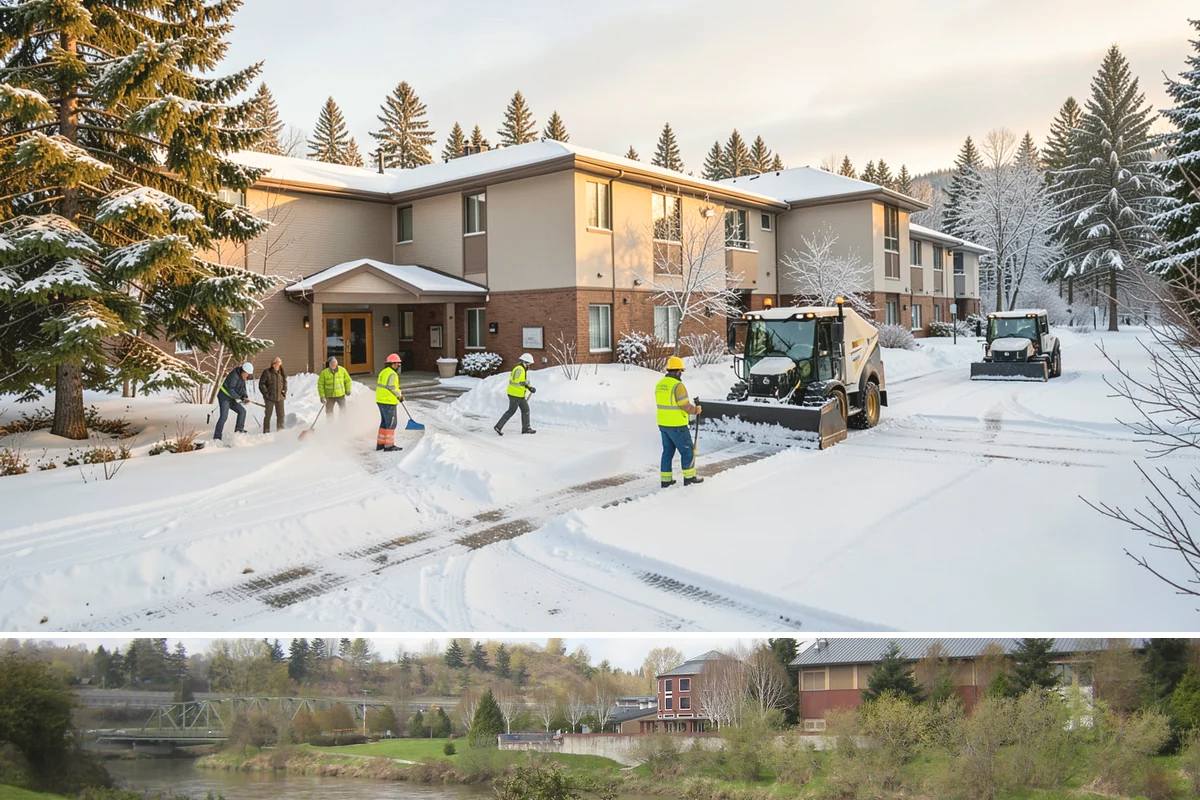Front Walkway Snow Removal in Tukwila, King County, WA - Front walkways need attention from the first overnight accumulation through the late-winter freeze-thaw cycles that grip the...