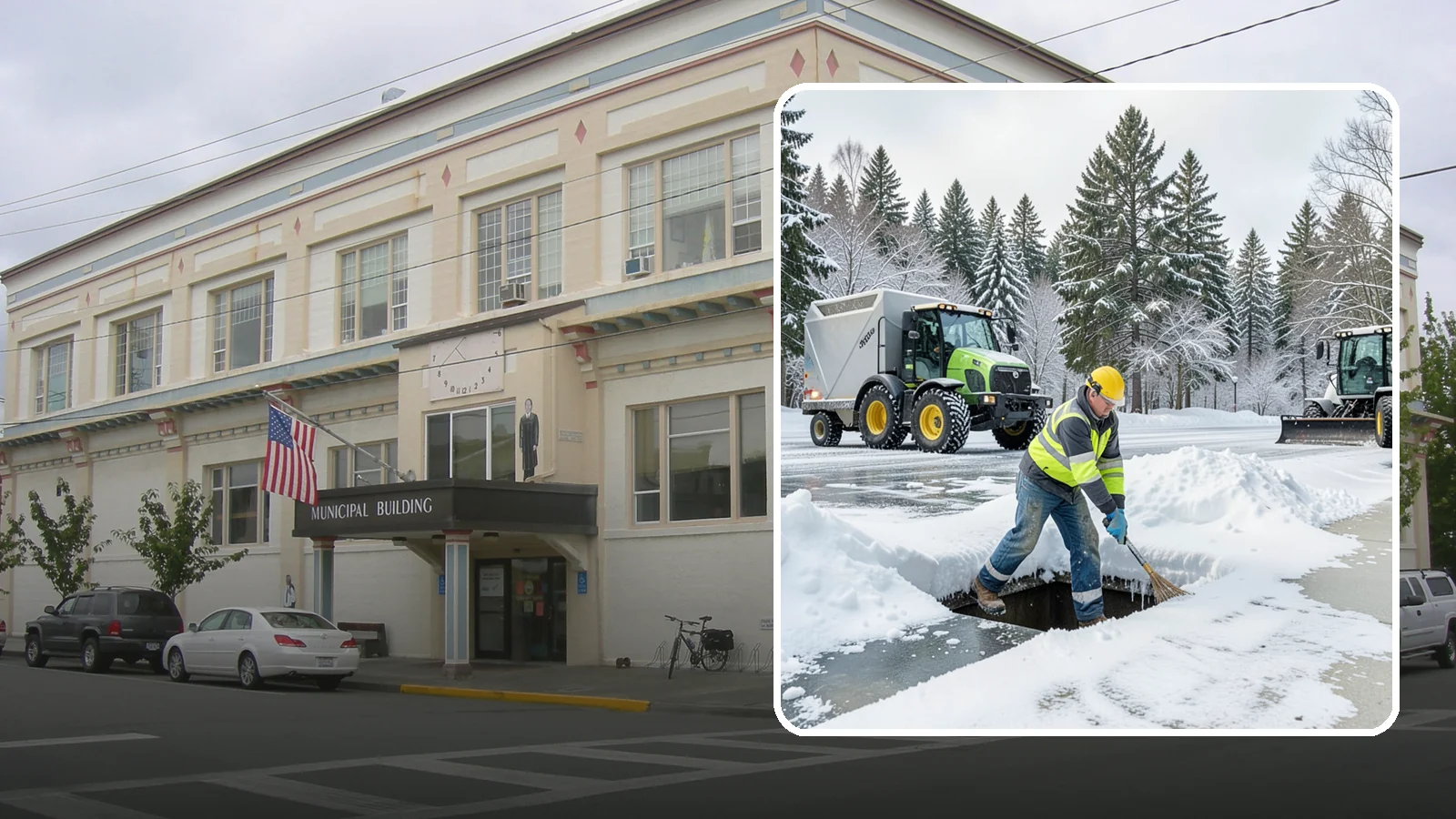 Frozen Drain Clearing in Anacortes, Skagit County, WA - We clear frozen catch basins and drains across Western Washington to stop pooling and flooding when ice blocks water from...