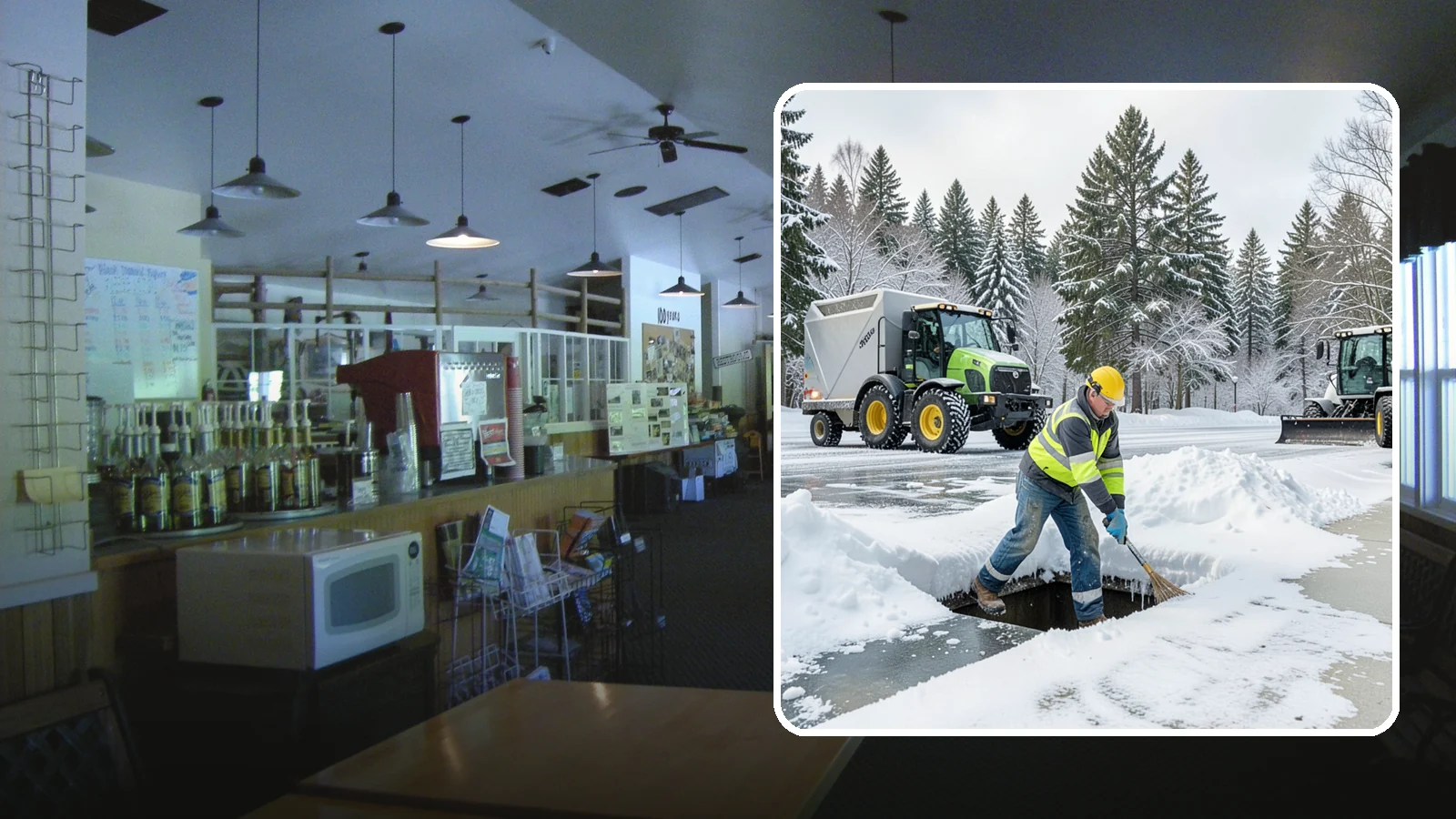 Frozen Drain Clearing in Black Diamond, King County, WA - We clear frozen catch basins and drains across Western Washington to stop pooling and flooding when ice blocks water from...