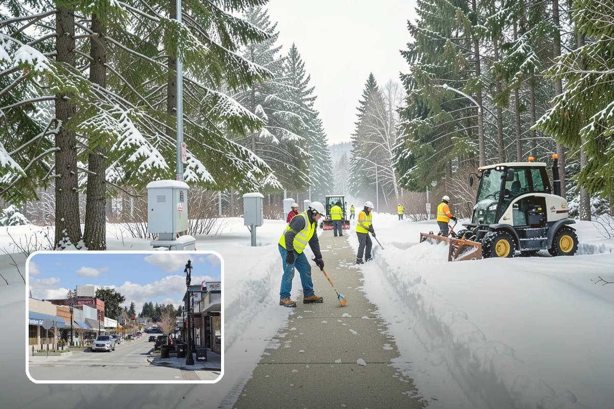 Frozen Drain Clearing in Bothell, King County, WA - Restores drainage before water pools and refreezes