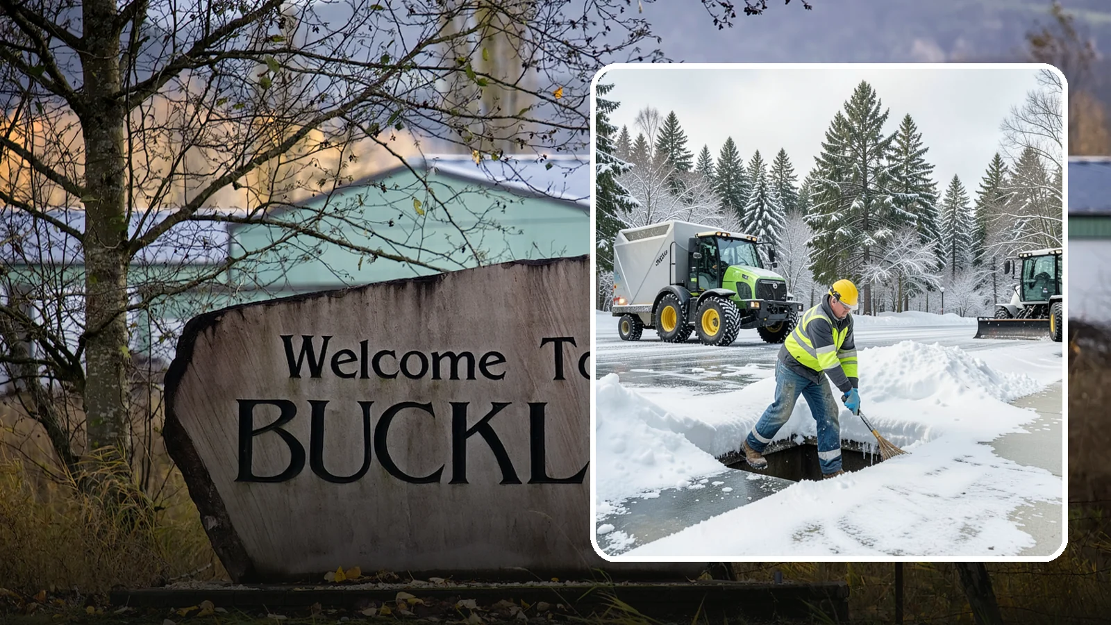 Frozen Drain Clearing in Buckley, Pierce County, WA - We clear frozen catch basins and drains across Western Washington to stop pooling and flooding when ice blocks water from...