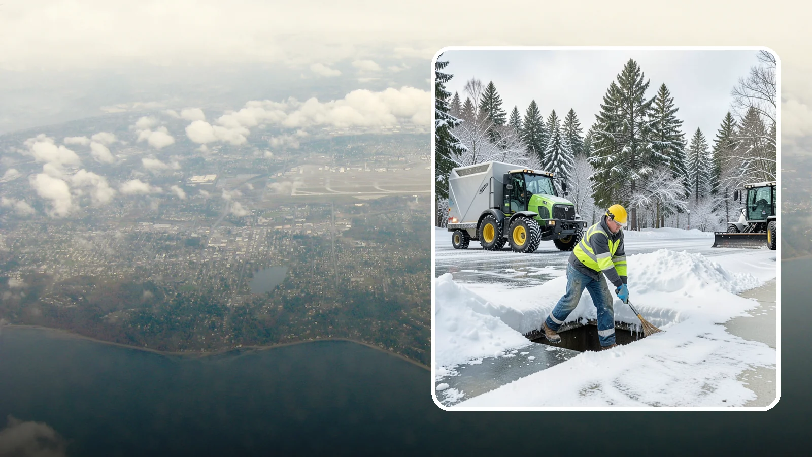 Frozen Drain Clearing in Burien, King County, WA - We clear frozen catch basins and drains across Western Washington to stop pooling and flooding when ice blocks water from...