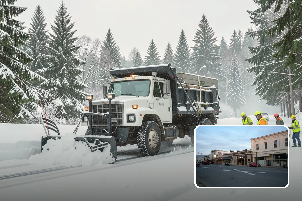 Frozen Drain Clearing in Burlington, Skagit County, WA - Restores drainage before water pools and refreezes