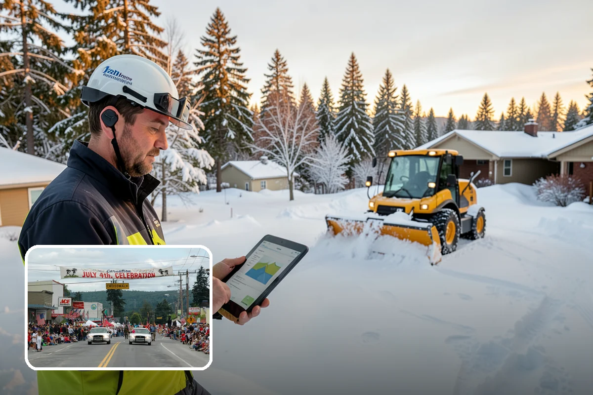 Frozen Drain Clearing in Carnation, King County, WA - Restores drainage before water pools and refreezes