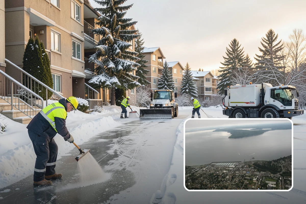 Frozen Drain Clearing in Des Moines, King County, WA - Restores drainage before water pools and refreezes