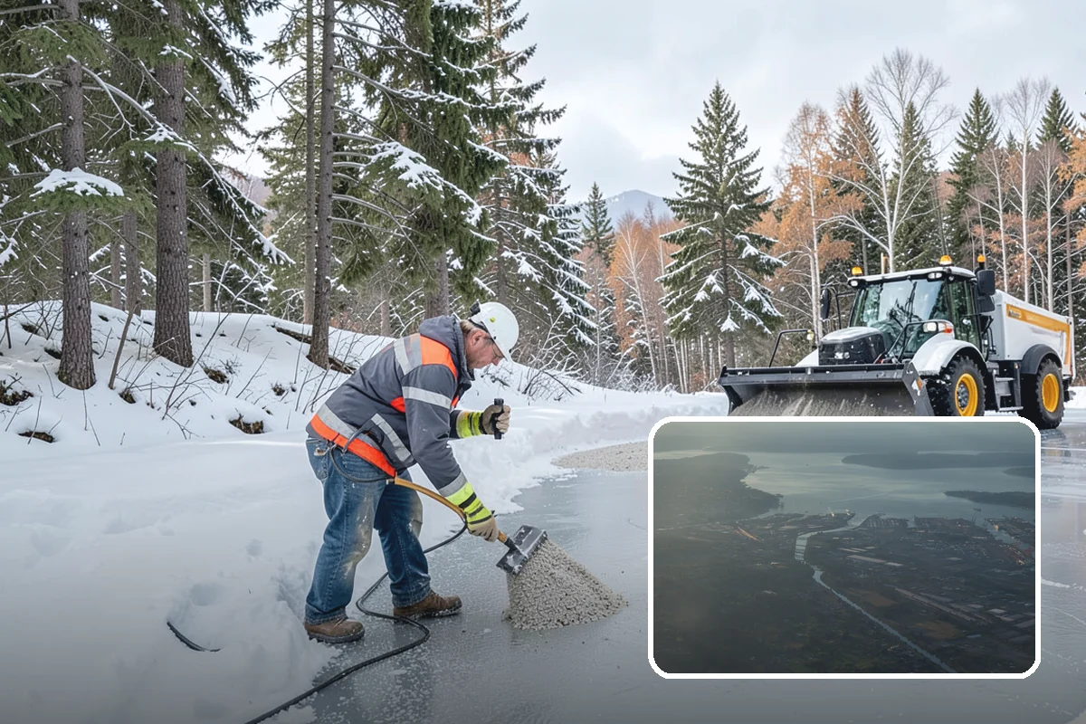 Frozen Drain Clearing in Fife, Pierce County, WA - Restores drainage before water pools and refreezes