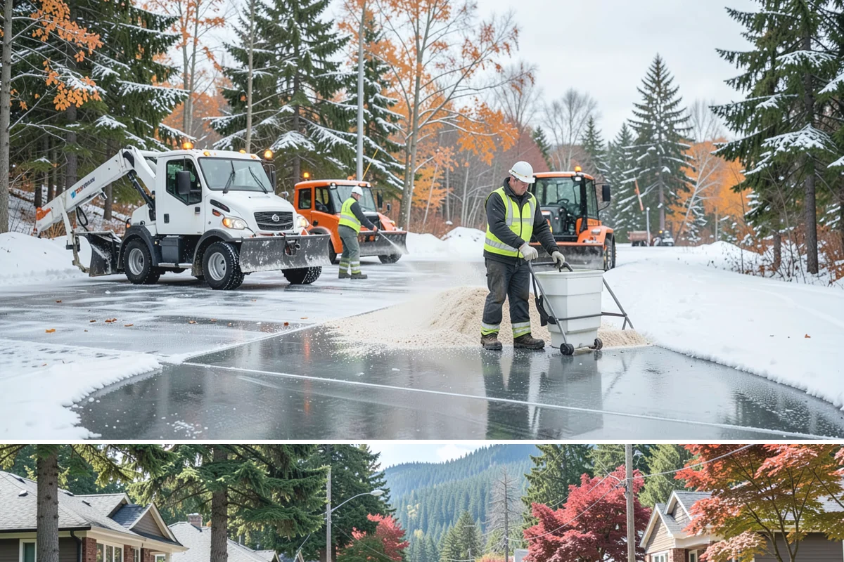Frozen Drain Clearing in Hunts Point, King County, WA - Frozen drain clearing is most needed during the region's winter freeze-thaw cycles, typically November through February.