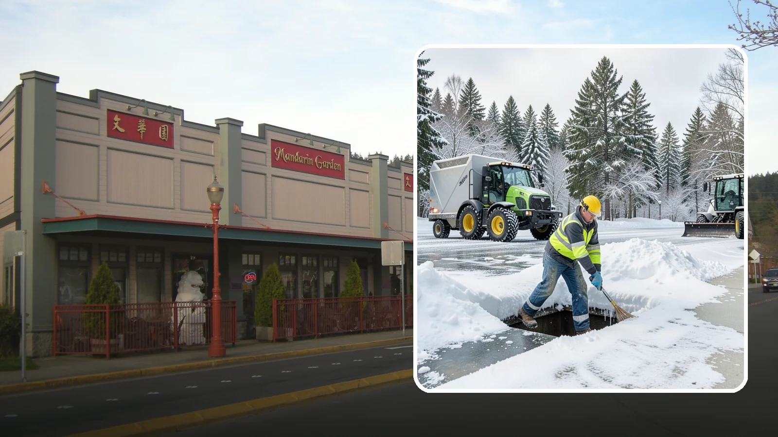 Frozen Drain Clearing in Issaquah, King County, WA - We clear frozen catch basins and drains across Western Washington to stop pooling and flooding when ice blocks water from...