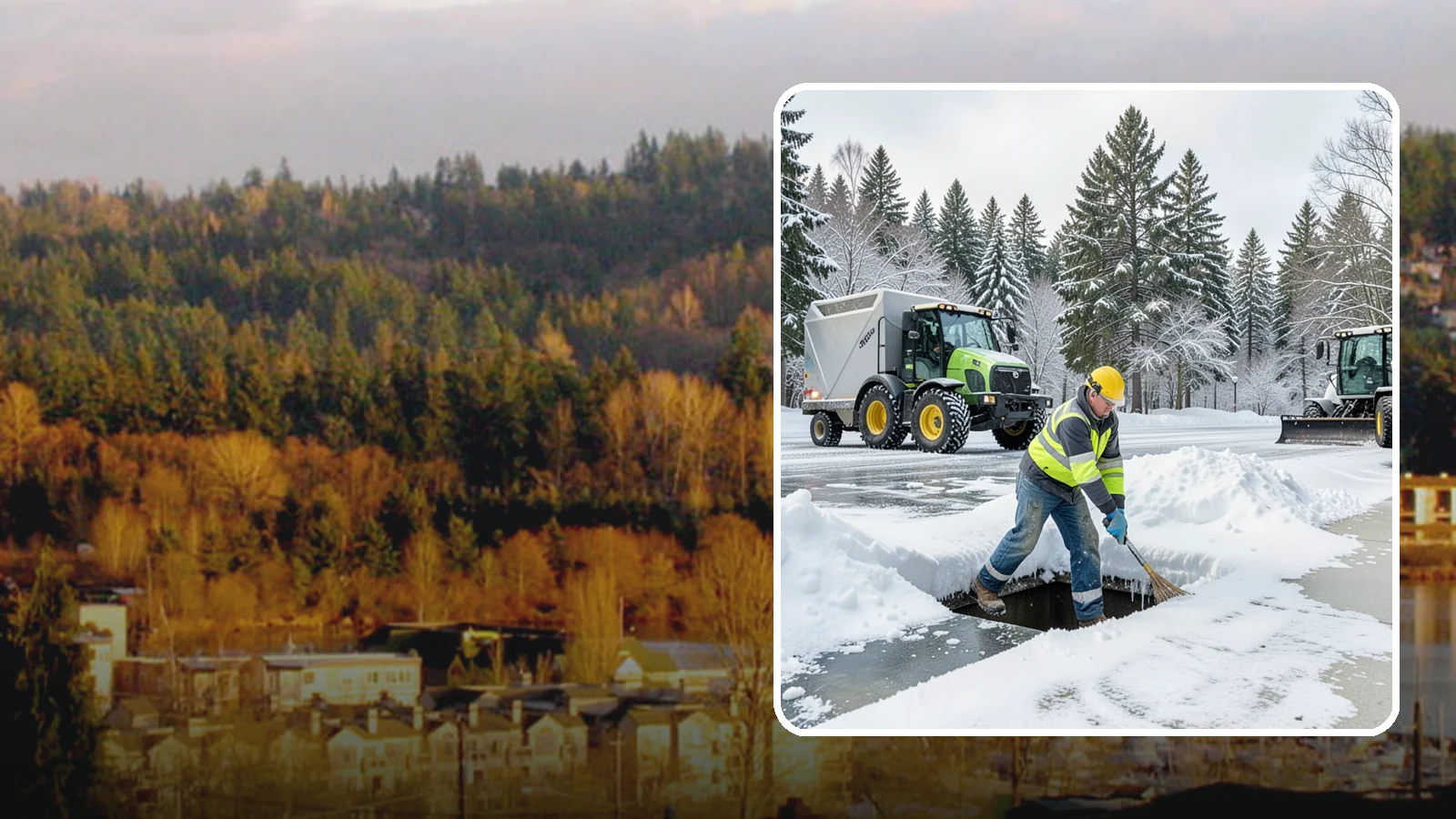 Frozen Drain Clearing in Kenmore, King County, WA - We clear frozen catch basins and drains across Western Washington to stop pooling and flooding when ice blocks water from...