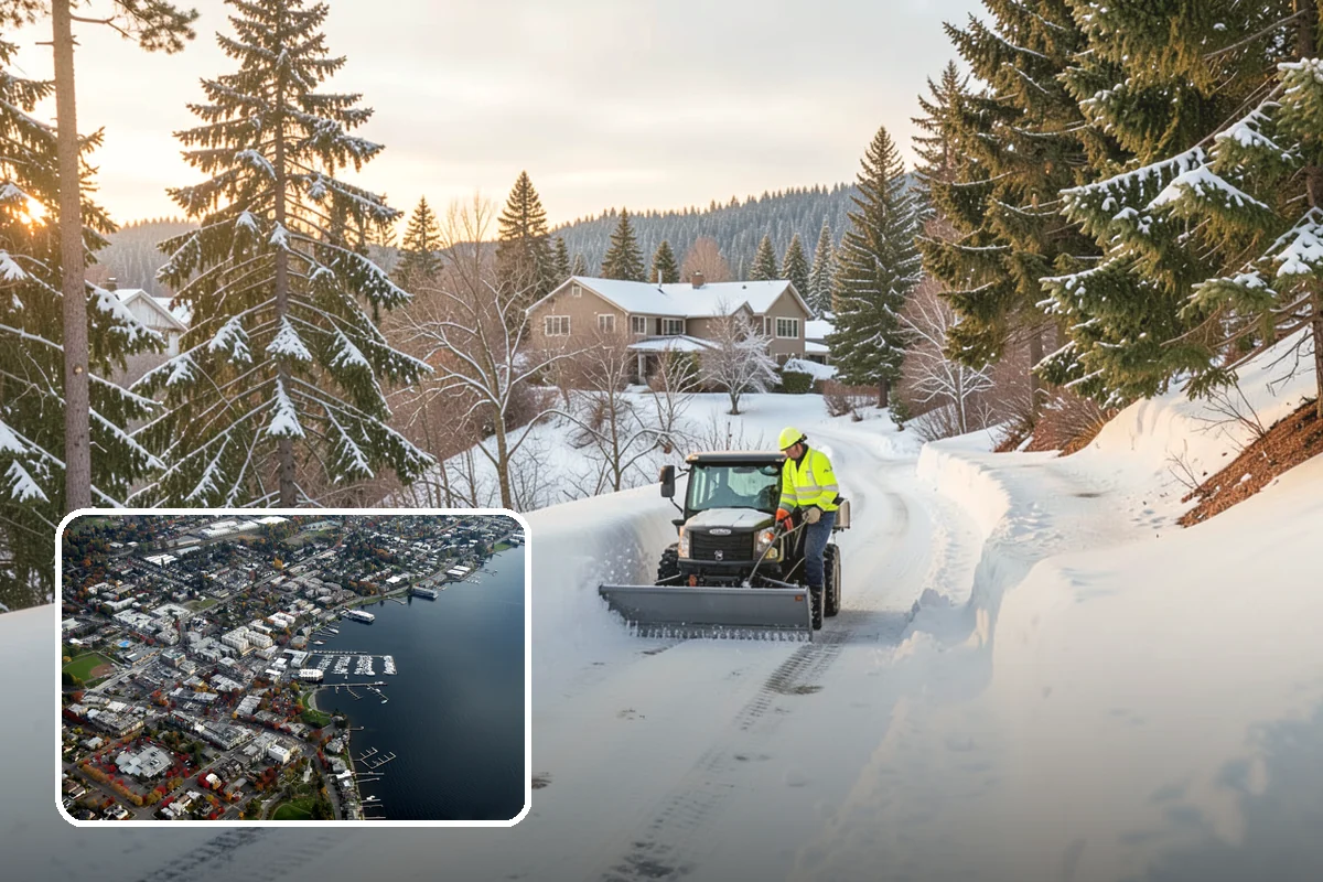 Frozen Drain Clearing in Kirkland, King County, WA - Restores drainage before water pools and refreezes