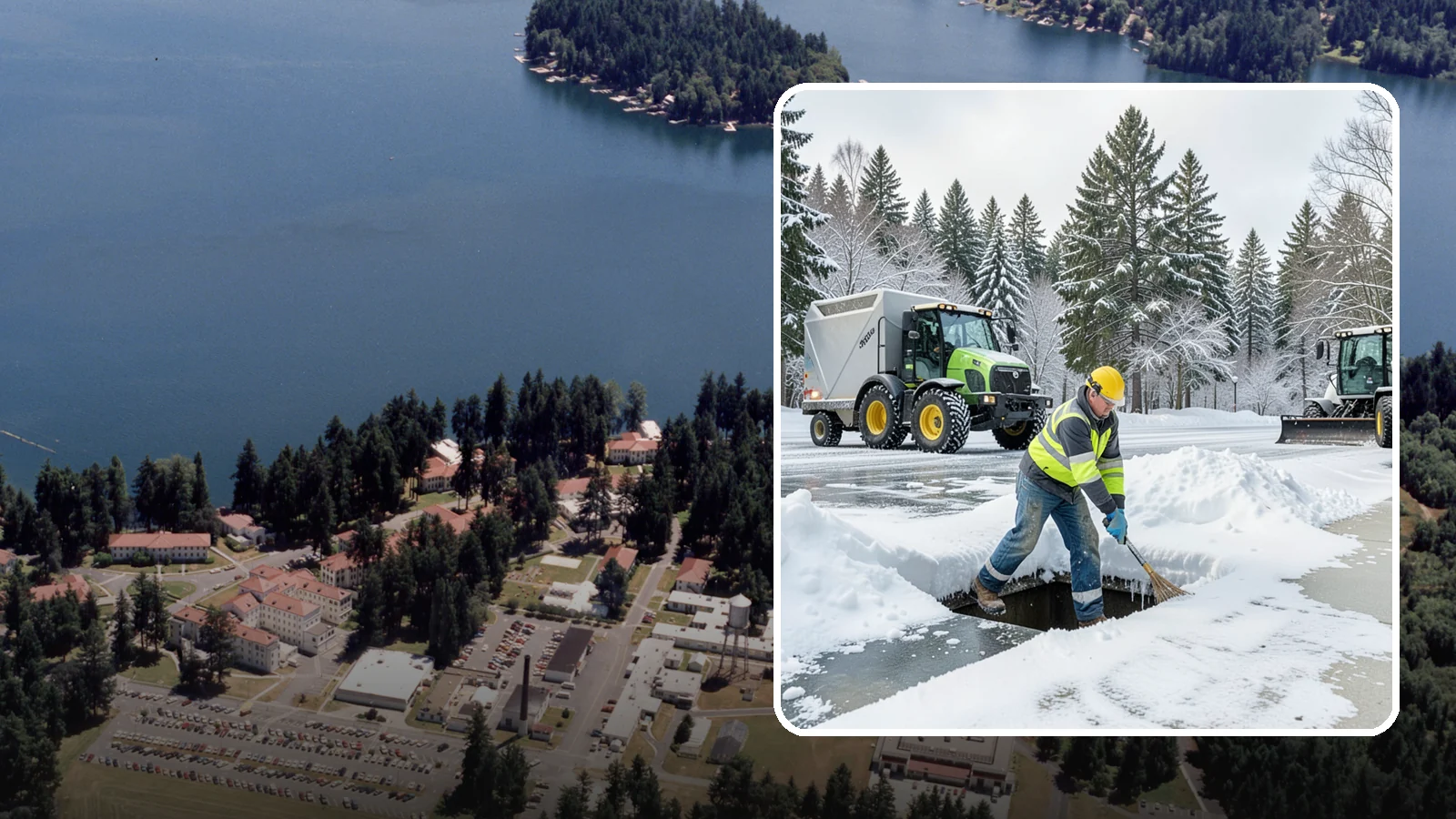 Frozen Drain Clearing in Lakewood, Pierce County, WA - We clear frozen catch basins and drains across Western Washington to stop pooling and flooding when ice blocks water from...