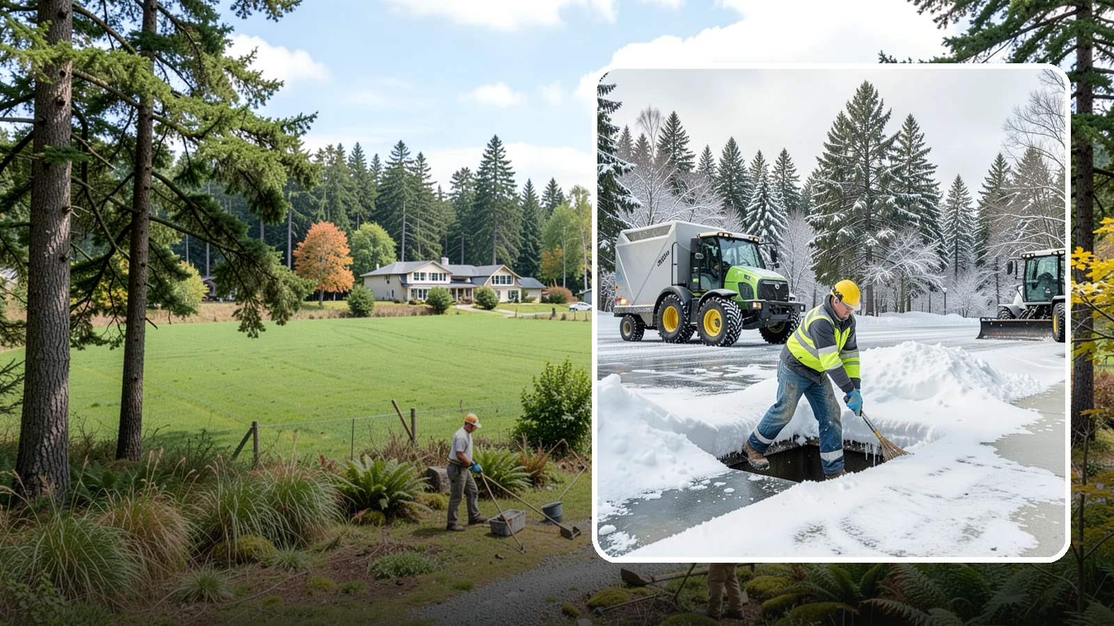 Frozen Drain Clearing in Lyman, Skagit County, WA - We clear frozen catch basins and drains across Western Washington to stop pooling and flooding when ice blocks water from...
