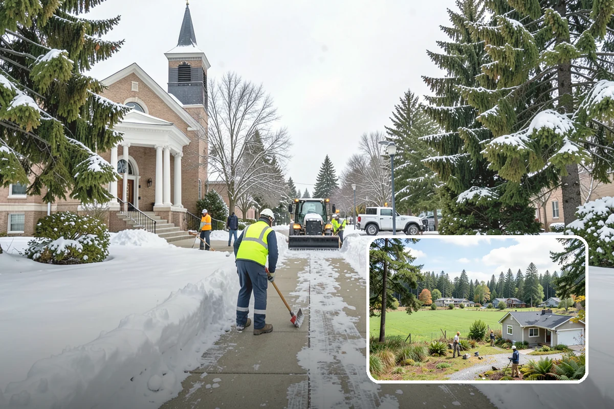 Frozen Drain Clearing in Lyman, Skagit County, WA - Restores drainage before water pools and refreezes