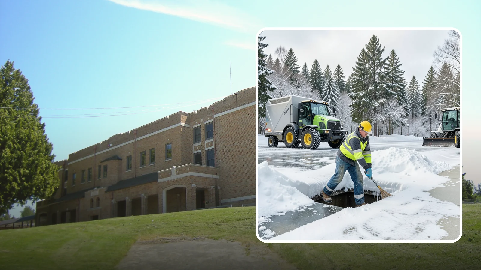 Frozen Drain Clearing in Maple Valley, King County, WA - We clear frozen catch basins and drains across Western Washington to stop pooling and flooding when ice blocks water from...