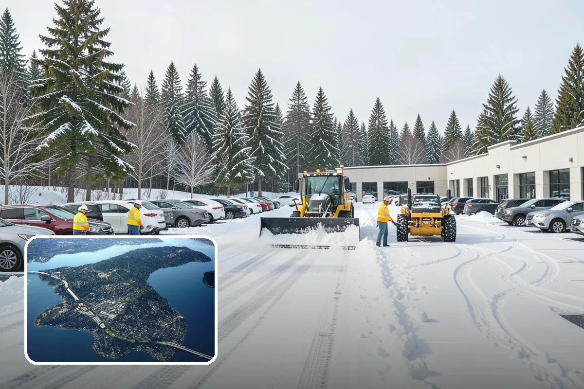 Frozen Drain Clearing in Mercer Island, King County, WA - Restores drainage before water pools and refreezes