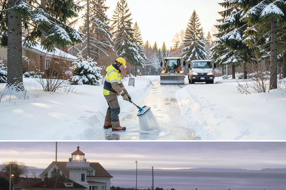 Frozen Drain Clearing in Mukilteo, Snohomish County, WA - Frozen drain clearing is most needed during the region's winter freeze-thaw cycles, typically November through February.