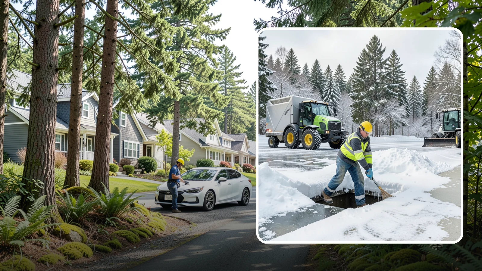 Frozen Drain Clearing in Normandy Park, King County, WA - We clear frozen catch basins and drains across Western Washington to stop pooling and flooding when ice blocks water from...