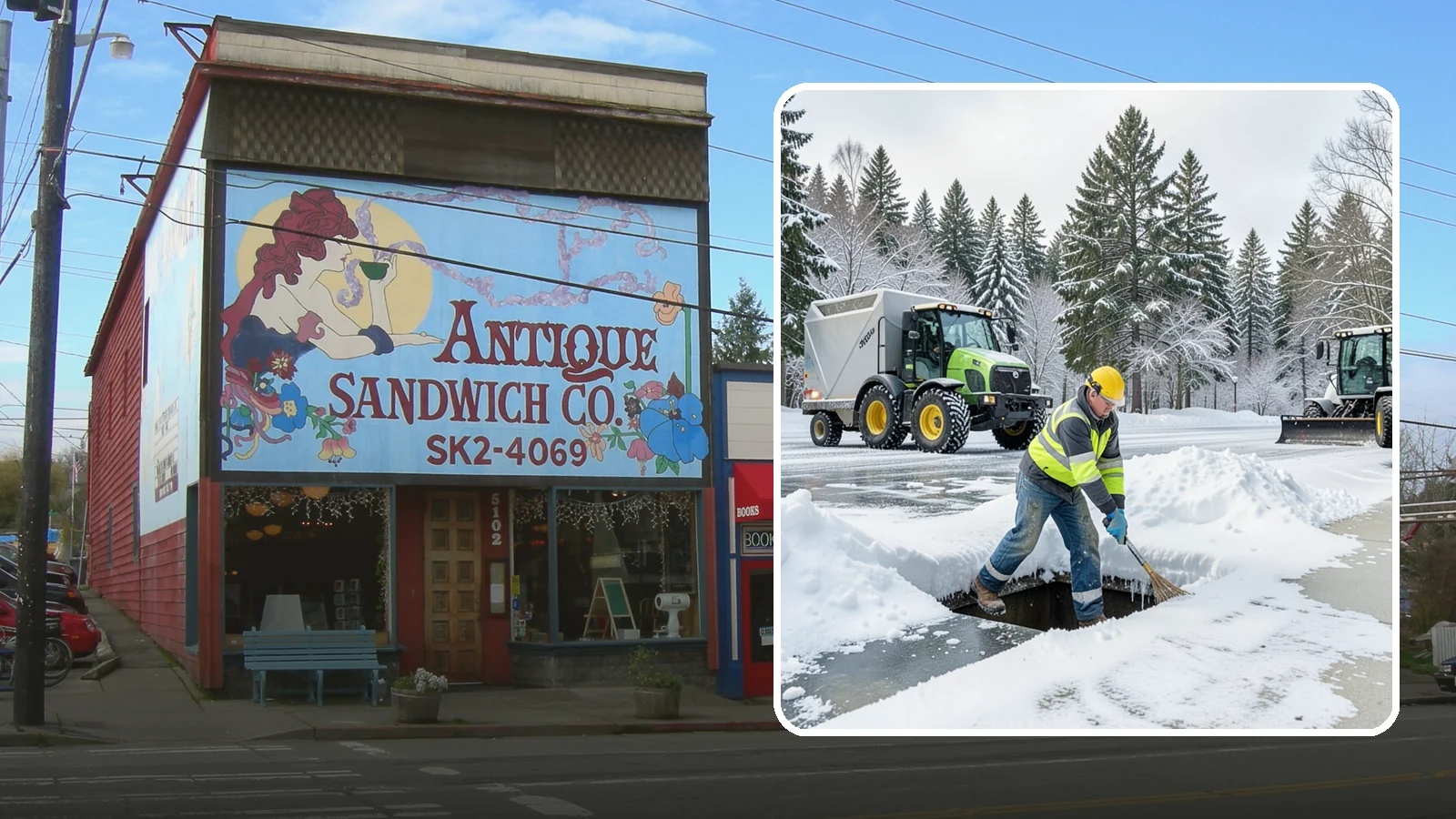 Frozen Drain Clearing in Ruston, Pierce County, WA - We clear frozen catch basins and drains across Western Washington to stop pooling and flooding when ice blocks water from...