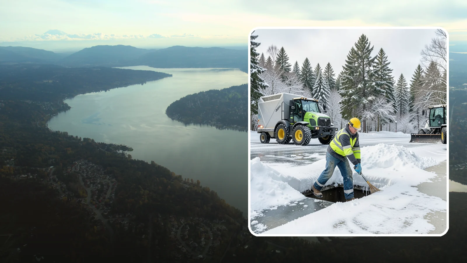 Frozen Drain Clearing in Sammamish, King County, WA - We clear frozen catch basins and drains across Western Washington to stop pooling and flooding when ice blocks water from...