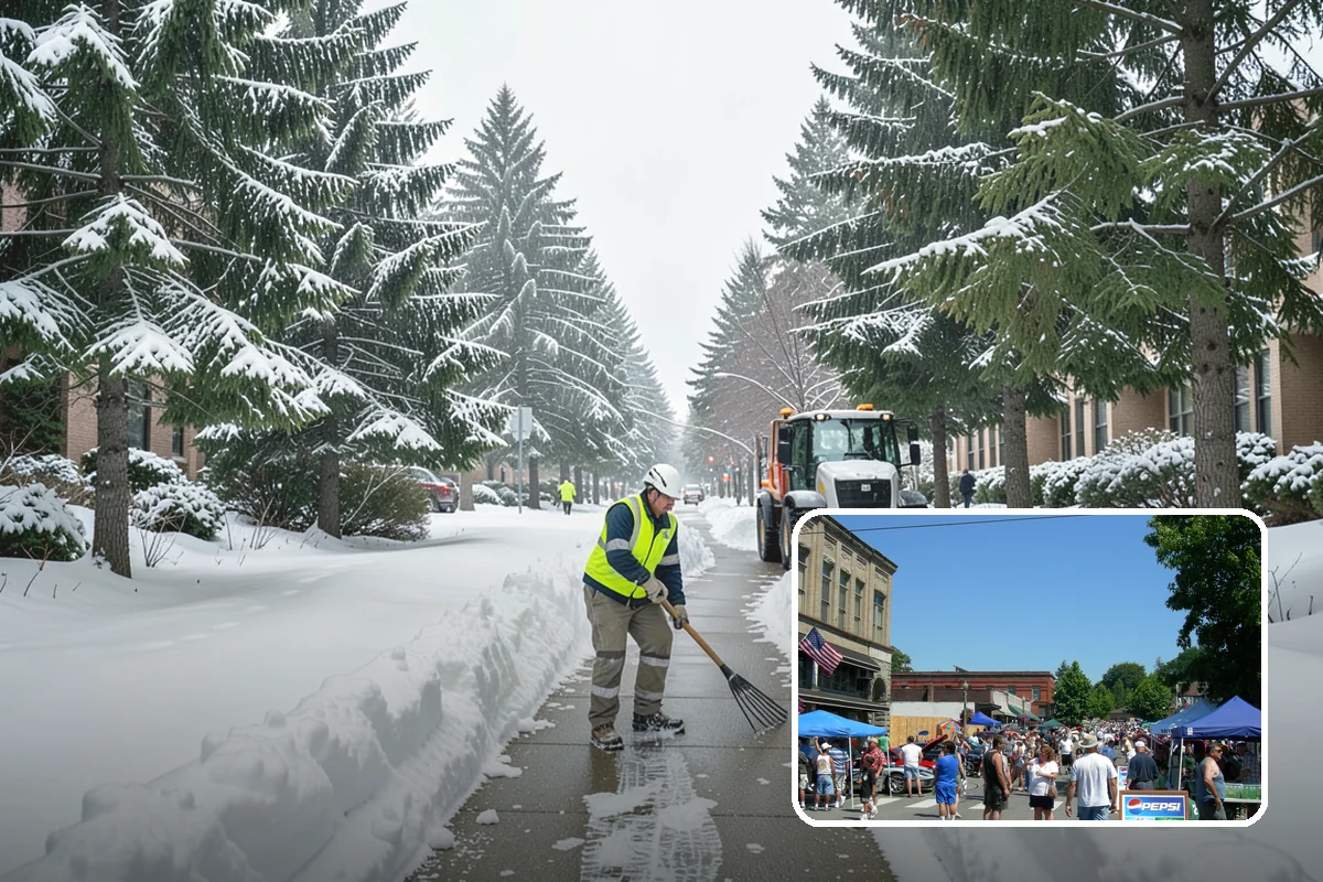 Frozen Drain Clearing in Snohomish, Snohomish County, WA - Restores drainage before water pools and refreezes