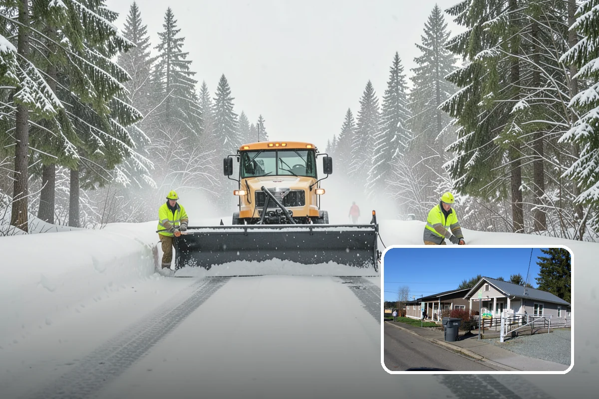 Frozen Drain Clearing in South Prairie, Pierce County, WA - Restores drainage before water pools and refreezes