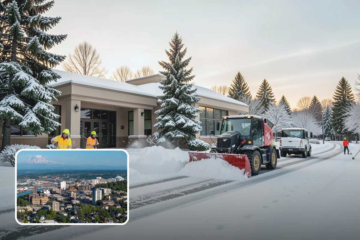 Frozen Drain Clearing in Tacoma, Pierce County, WA - Restores drainage before water pools and refreezes