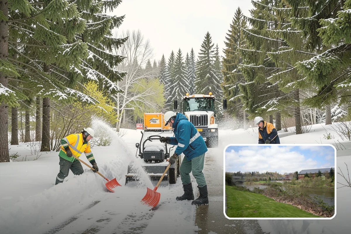 Frozen Drain Clearing in Tukwila, King County, WA - Restores drainage before water pools and refreezes