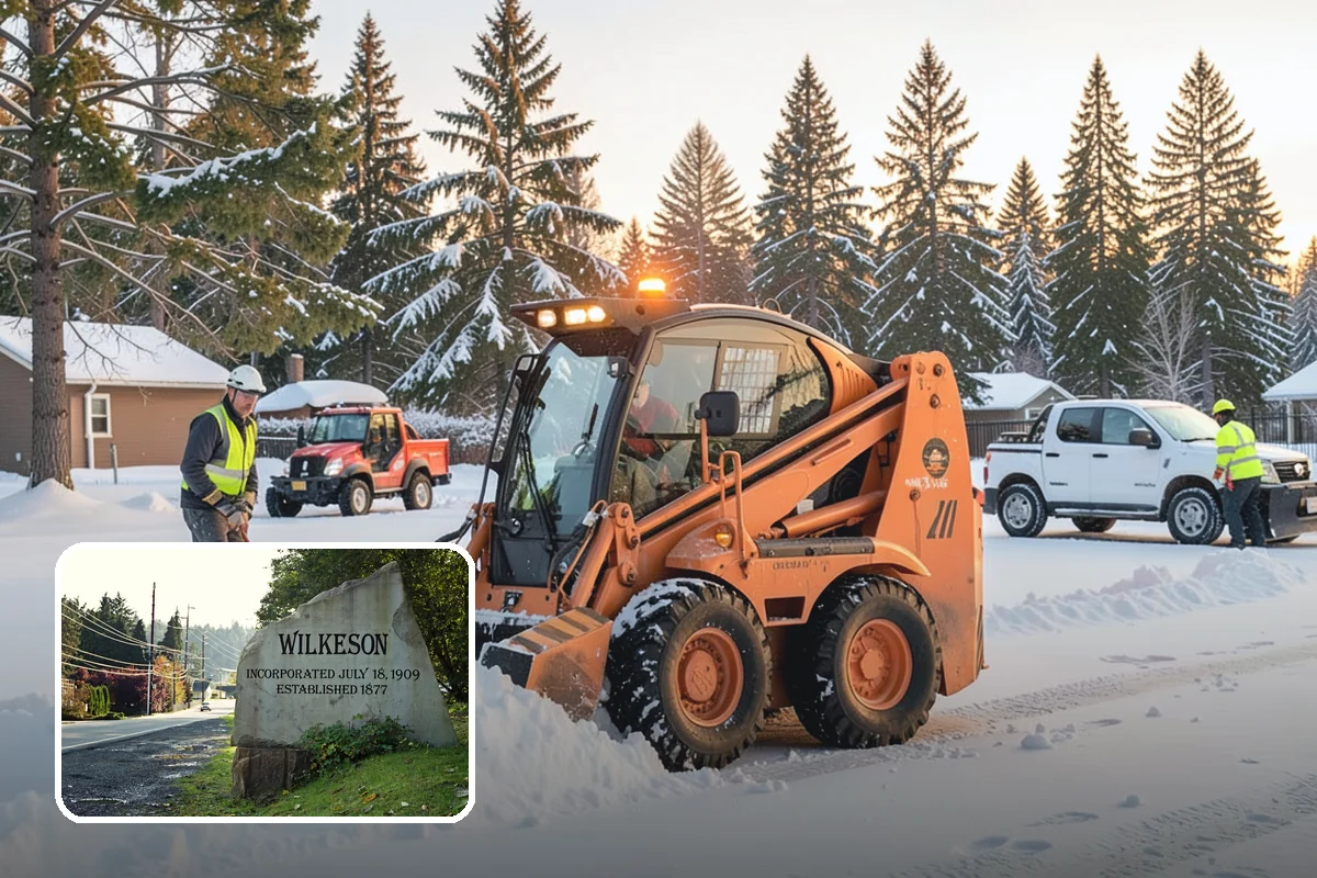 Frozen Drain Clearing in Wilkeson, Pierce County, WA - Restores drainage before water pools and refreezes