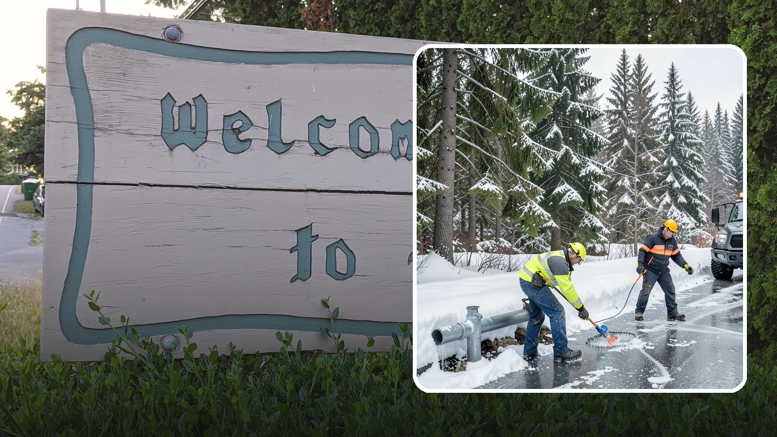 Frozen Pipe Area Access in Brier, Snohomish County, WA - We clear snow and ice away from wellheads, backflow assemblies, and exposed plumbing so you can reach and protect them during a...