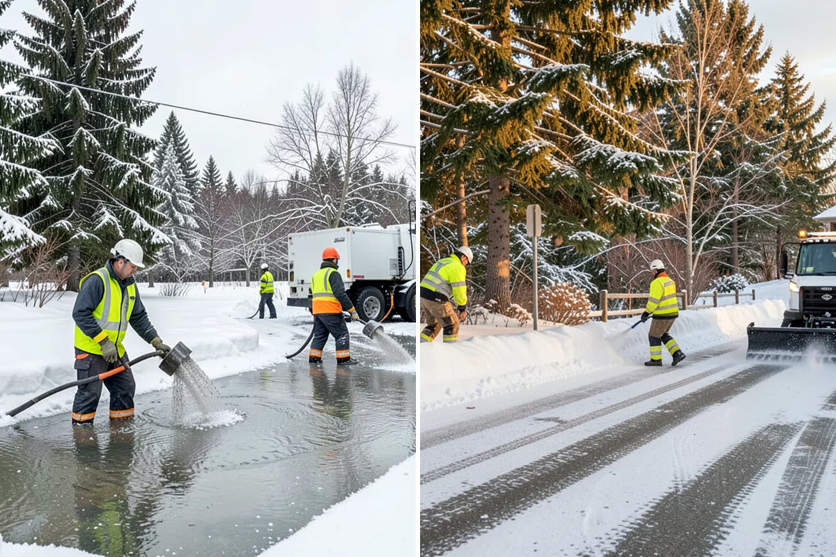 Frozen Pipe Area Access in Concrete, Skagit County, WA - We locate the assemblies and confirm what needs exposing