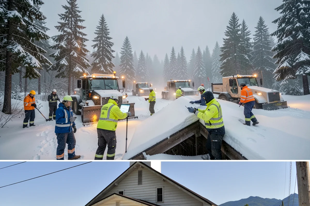 Frozen Pipe Area Access in Concrete, Skagit County, WA - This service is in highest demand during sudden arctic outflow freezes, which typically strike the lowlands between late November...