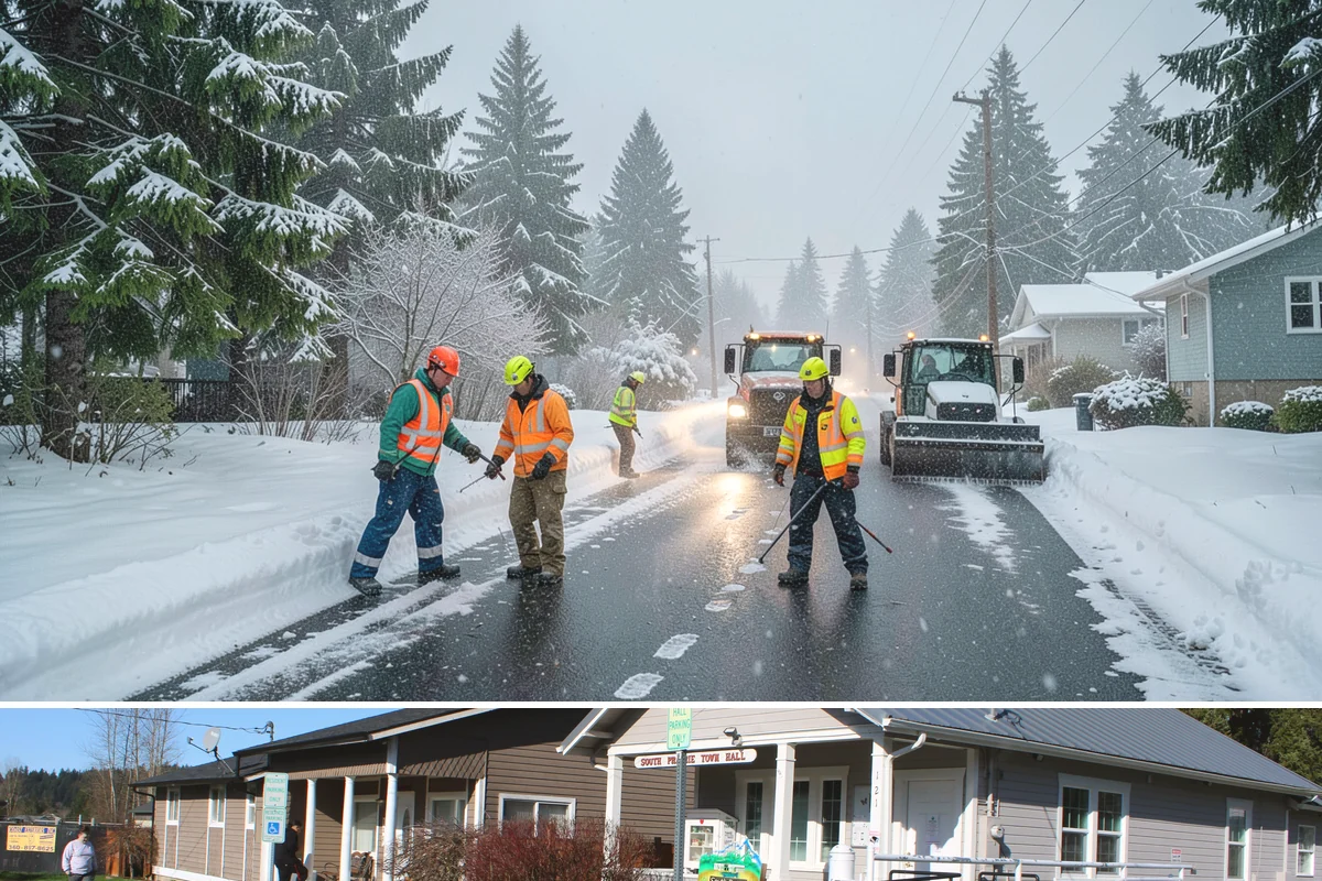 Frozen Pipe Area Access in South Prairie, Pierce County, WA - This service is in highest demand during sudden arctic outflow freezes, which typically strike the lowlands between late November...