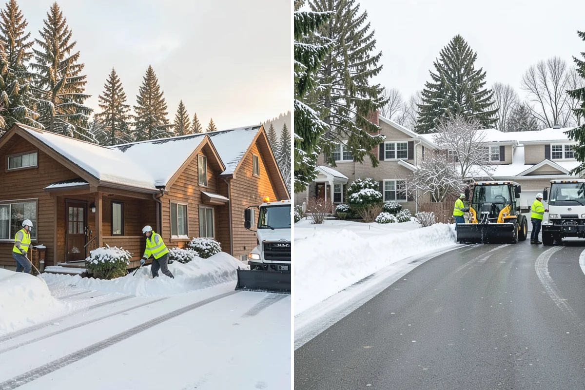 Frozen Walkway Treatment in Auburn, King County, WA - Confirm which walkways are frozen and prioritize them