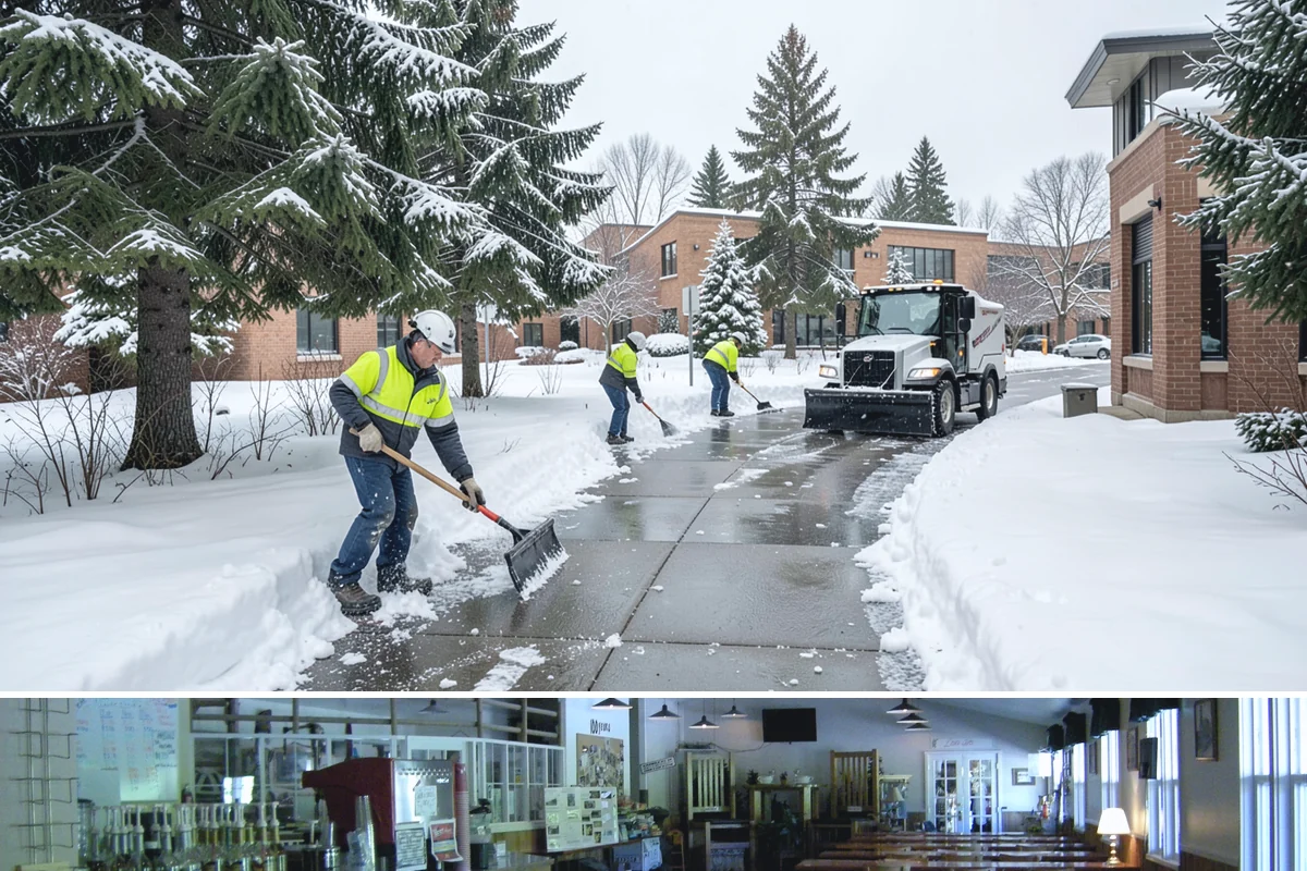 Frozen Walkway Treatment in Black Diamond, King County, WA - Frozen walkway treatment is available all winter, with peak demand during freeze-thaw stretches from late fall into early spring.