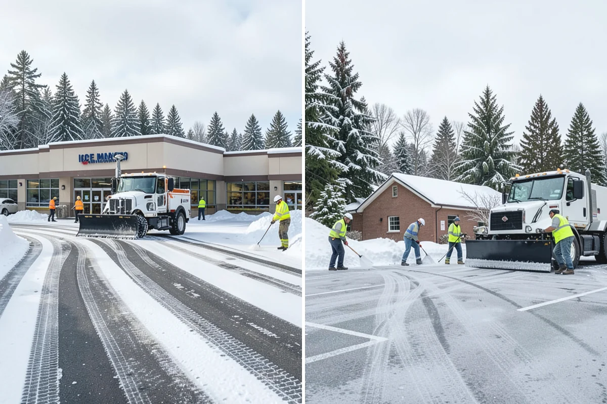 Frozen Walkway Treatment in Buckley, Pierce County, WA - Confirm which walkways are frozen and prioritize them