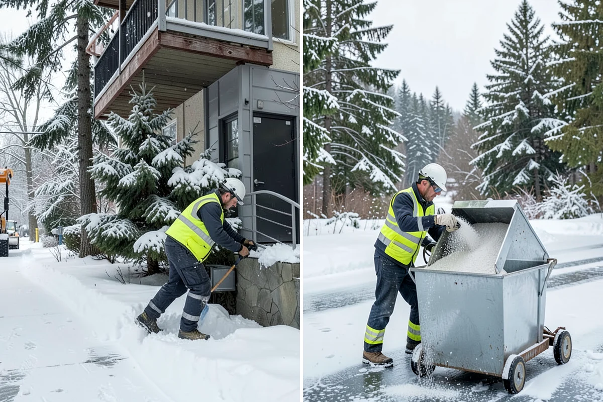 Frozen Walkway Treatment in Clyde Hill, King County, WA - Confirm which walkways are frozen and prioritize them