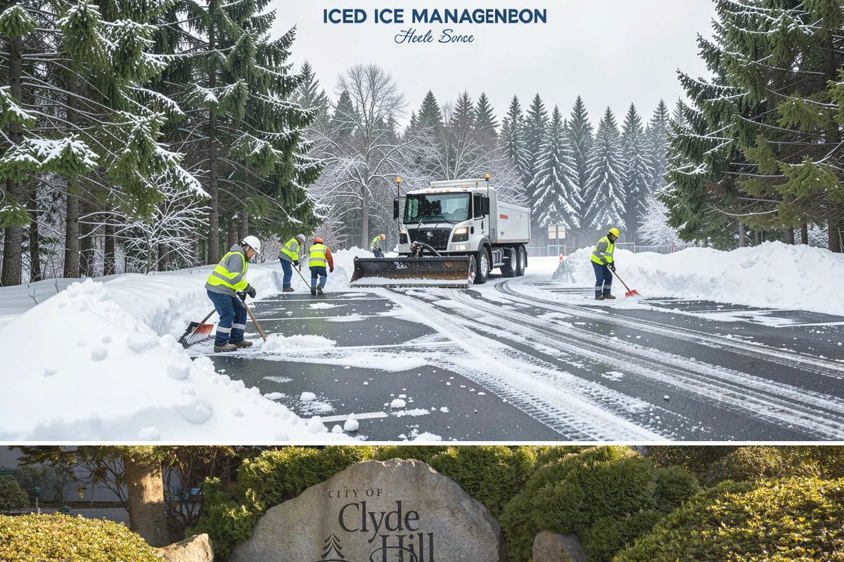 Frozen Walkway Treatment in Clyde Hill, King County, WA - Frozen walkway treatment is available all winter, with peak demand during freeze-thaw stretches from late fall into early spring.