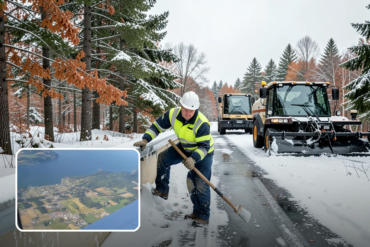 Frozen Walkway Treatment in Coupeville, Island County, WA - On-demand treatment for suddenly frozen paths