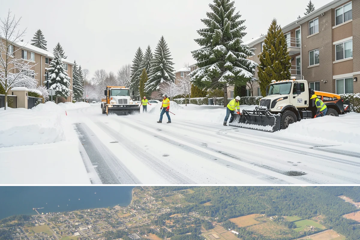 Frozen Walkway Treatment in Coupeville, Island County, WA - Frozen walkway treatment is available all winter, with peak demand during freeze-thaw stretches from late fall into early spring.
